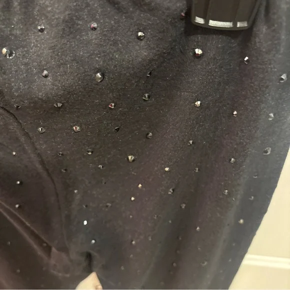 SKIMS washed Onyx Rhinestone Leggings - Picture 4 of 4